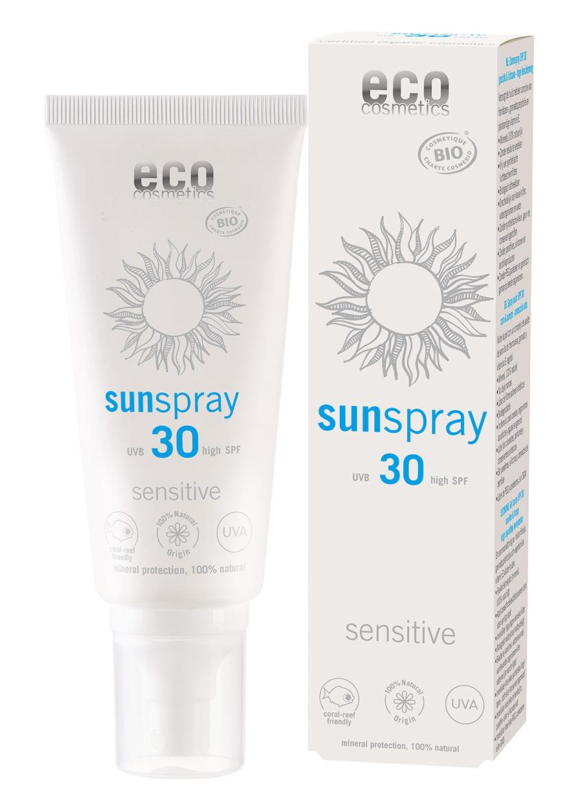 eco cosmetics Sonnenspray LSF30 sensitive 100ml