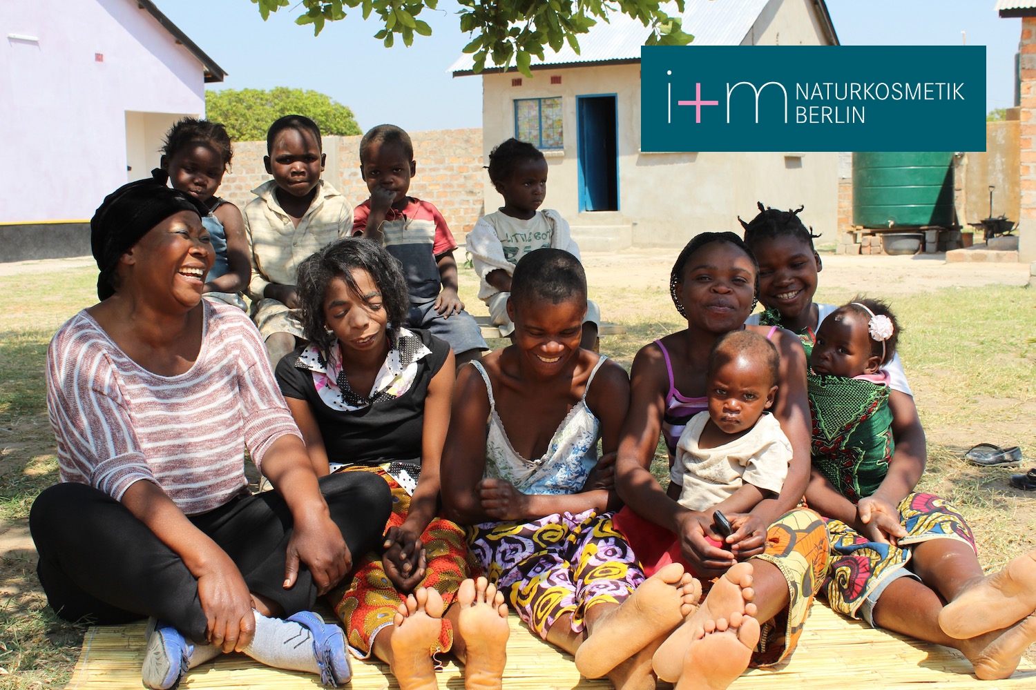 i+m Naturkosmetik Frauenhaus Projekt in Sambia